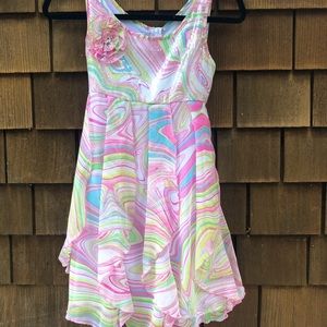 Girls Colorful Flowing Dress by Biscotti